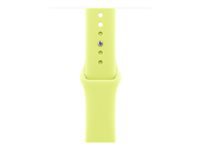 Apple Sport Band – Armband – für Apple Watch 42 mm, Neon Gelb, M/L, Polymer