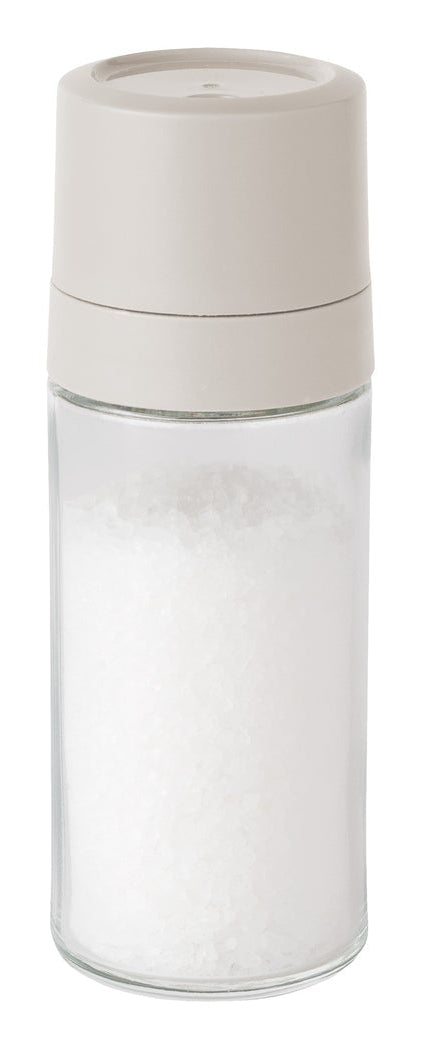 BergHOFF Leo Balance – Salz-/Pfeffermühle Ø 5,3 × 15,2 cm, Keramik, Transparent/Grau, 2-teilig