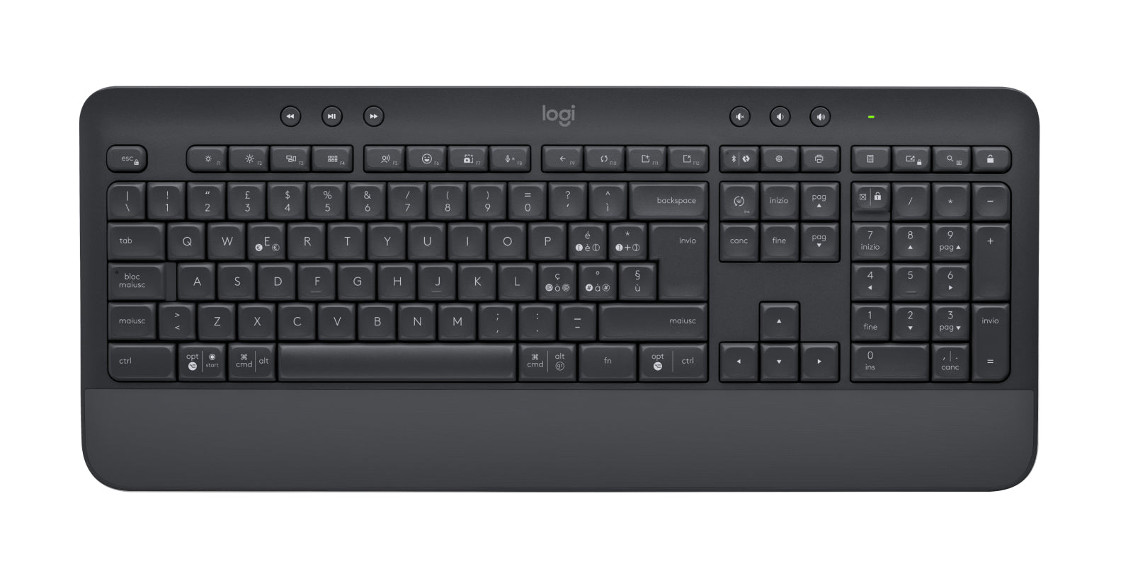 Logitech MK650 FOR BUSINESS – Tastatur, IT-Layout (IT), Grau