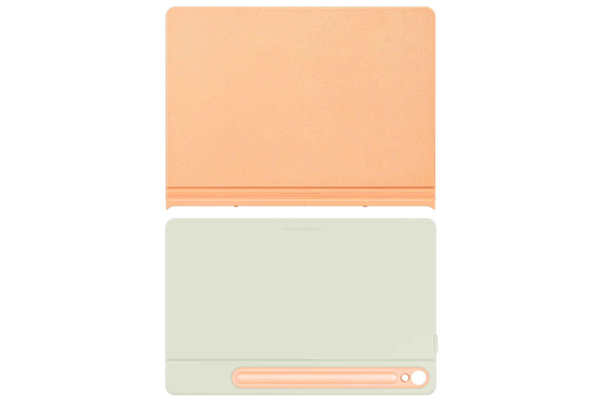 Samsung Book Cover EF-BX710 Notebook-Schutzhülle – für Galaxy Tab S9, S9 FE (11"), Kunststoff, Orange