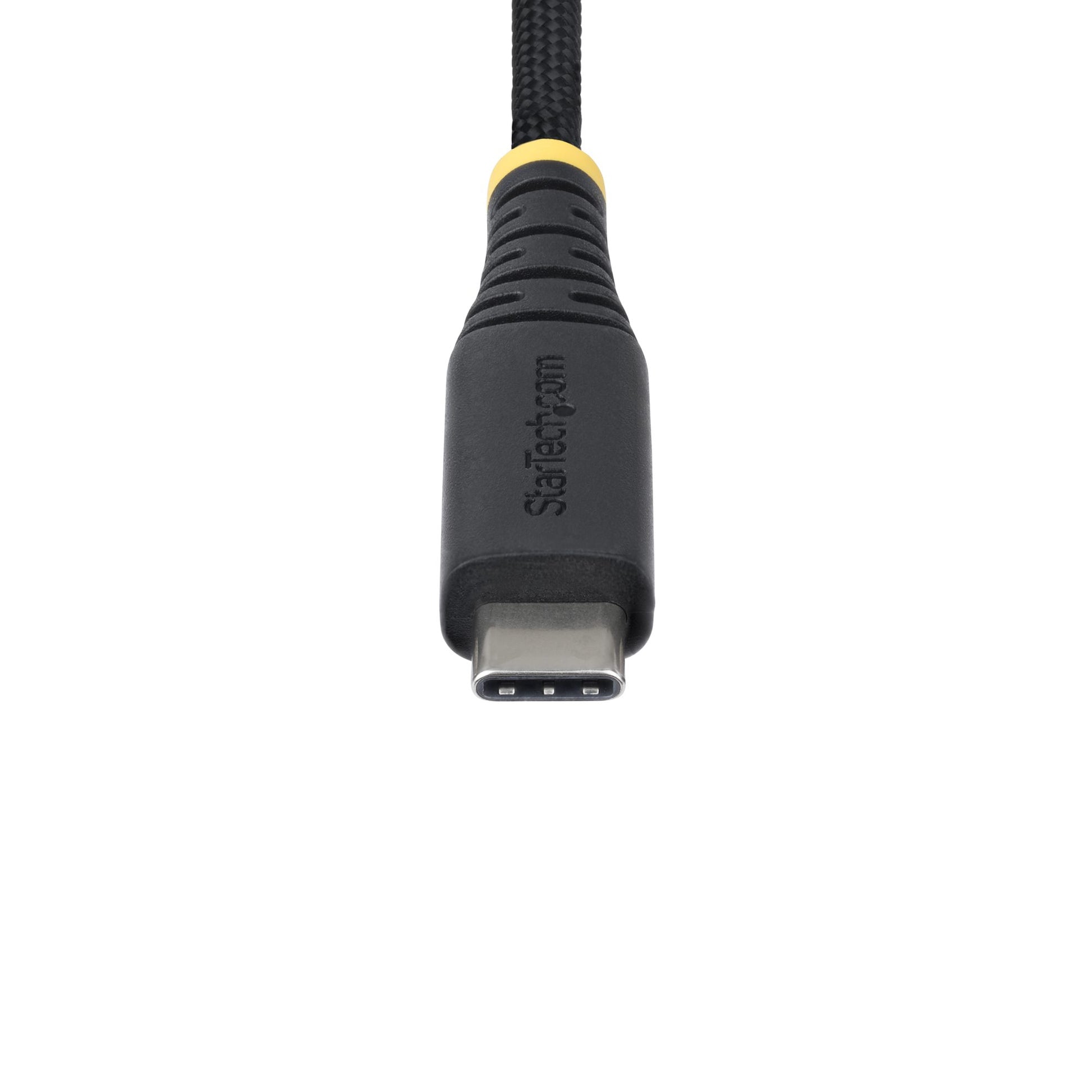 StarTech.com USB-C auf USB-C Kabel – USB 2.0 (480 Mbit/s) – 2 m – PD 240 W – Geflochten – Schwarz