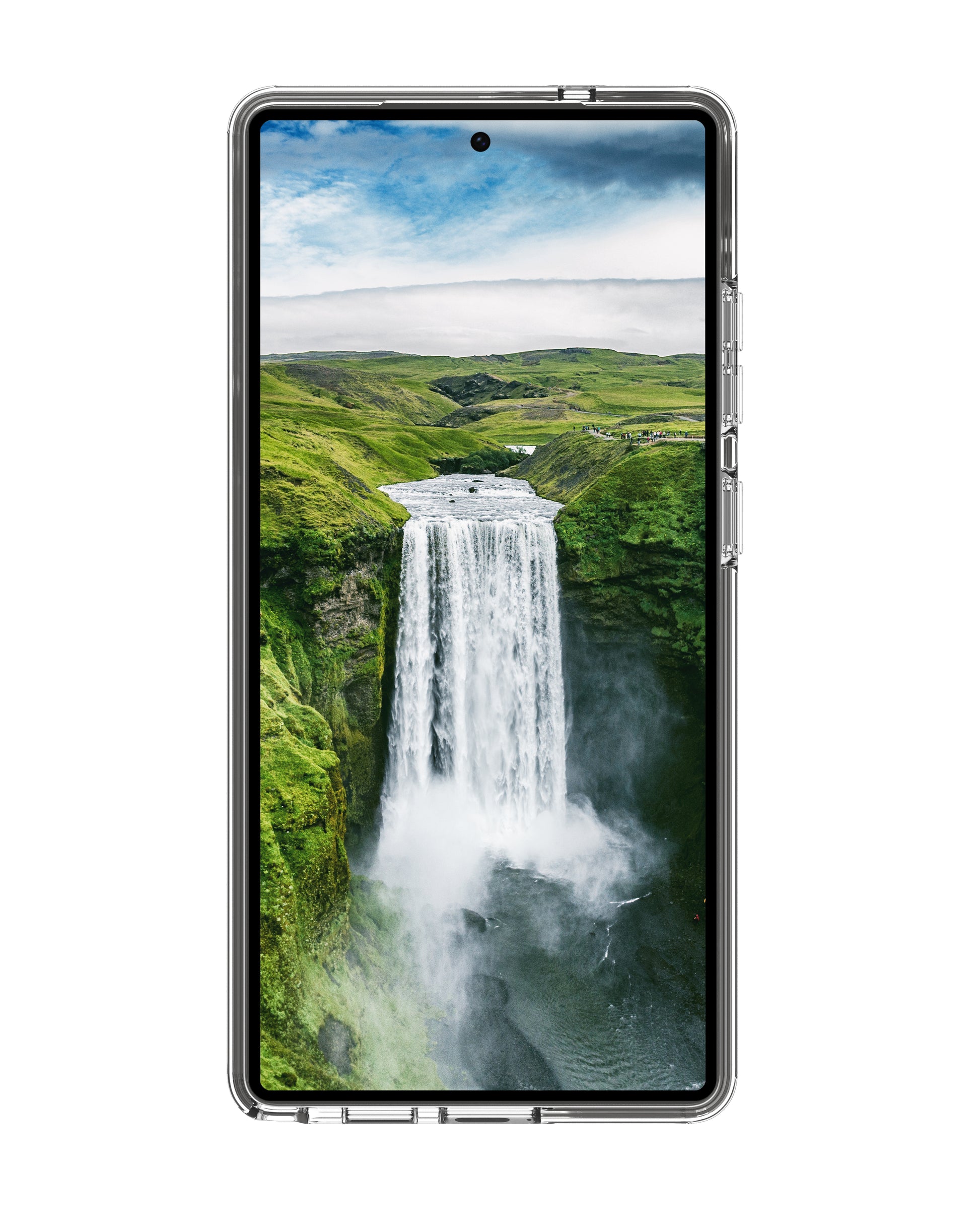 dbramante1928 Iceland Ultra D3O Backcover – für Samsung Galaxy S25 Ultra, Kunststoff, Transparent