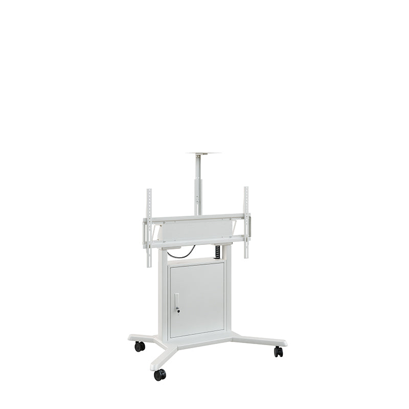 Hagor TV-Wagen – 55–86" – VESA 200×200–900×600 – bis 120 kg, Motorisiert, mit Rollen – HP Twin Lift M-W