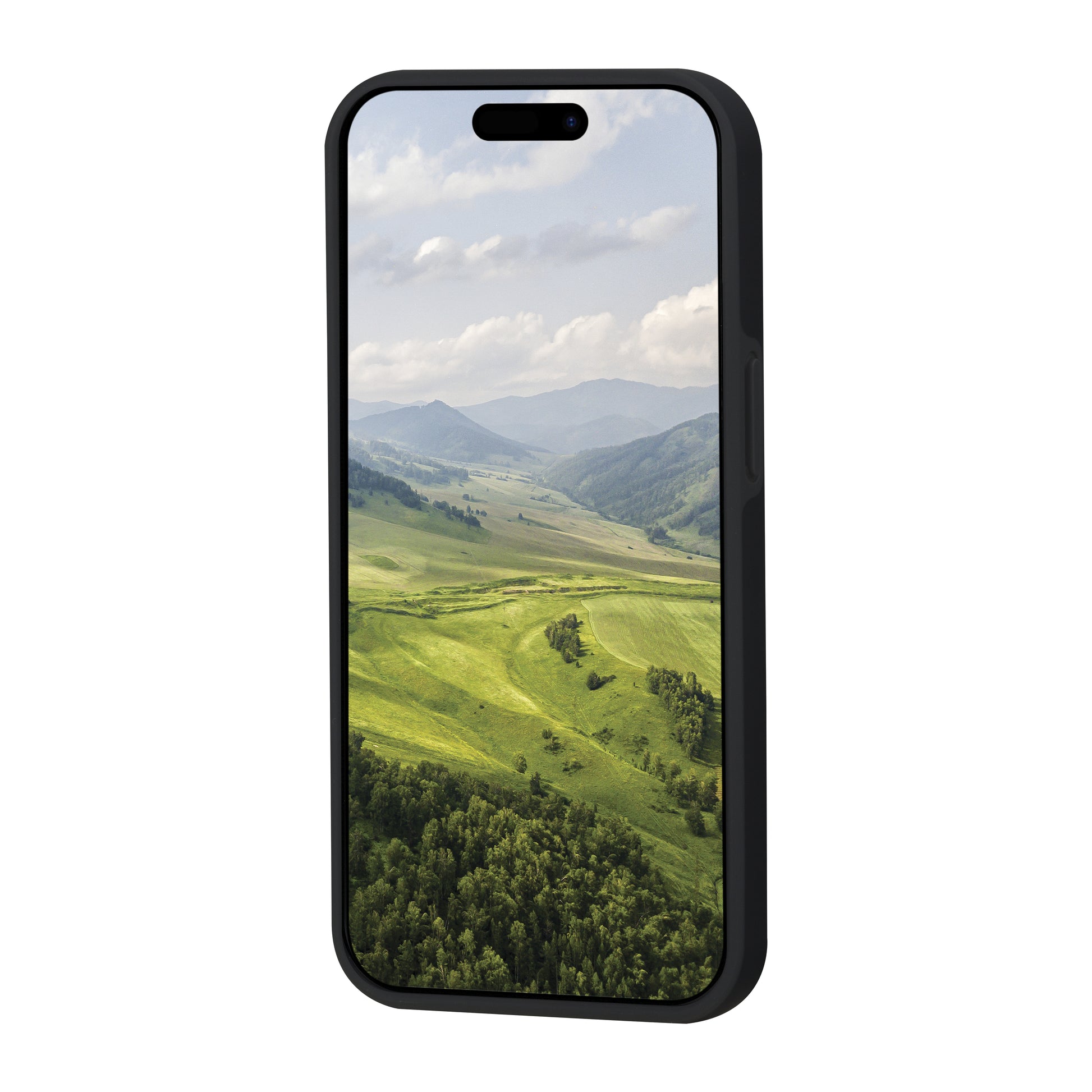 dbramante1928 Iceland D3O Backcover – für Apple iPhone 15, MagSafe, Recycling-Kunststoff, schwarz