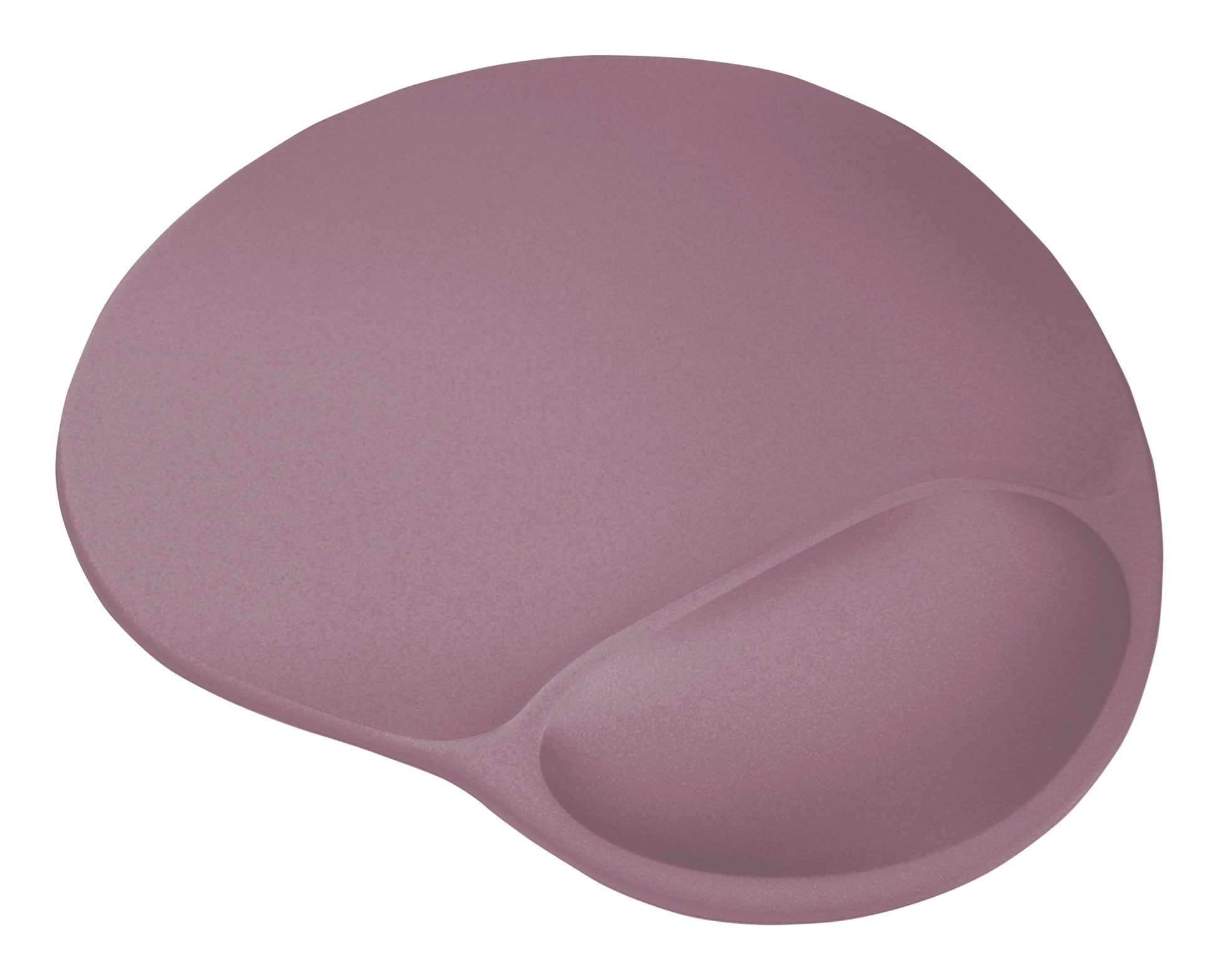 Trust Bigfoot – Mauspad mit Handgelenkauflage – S – Gel – Pink – 230 × 236 mm