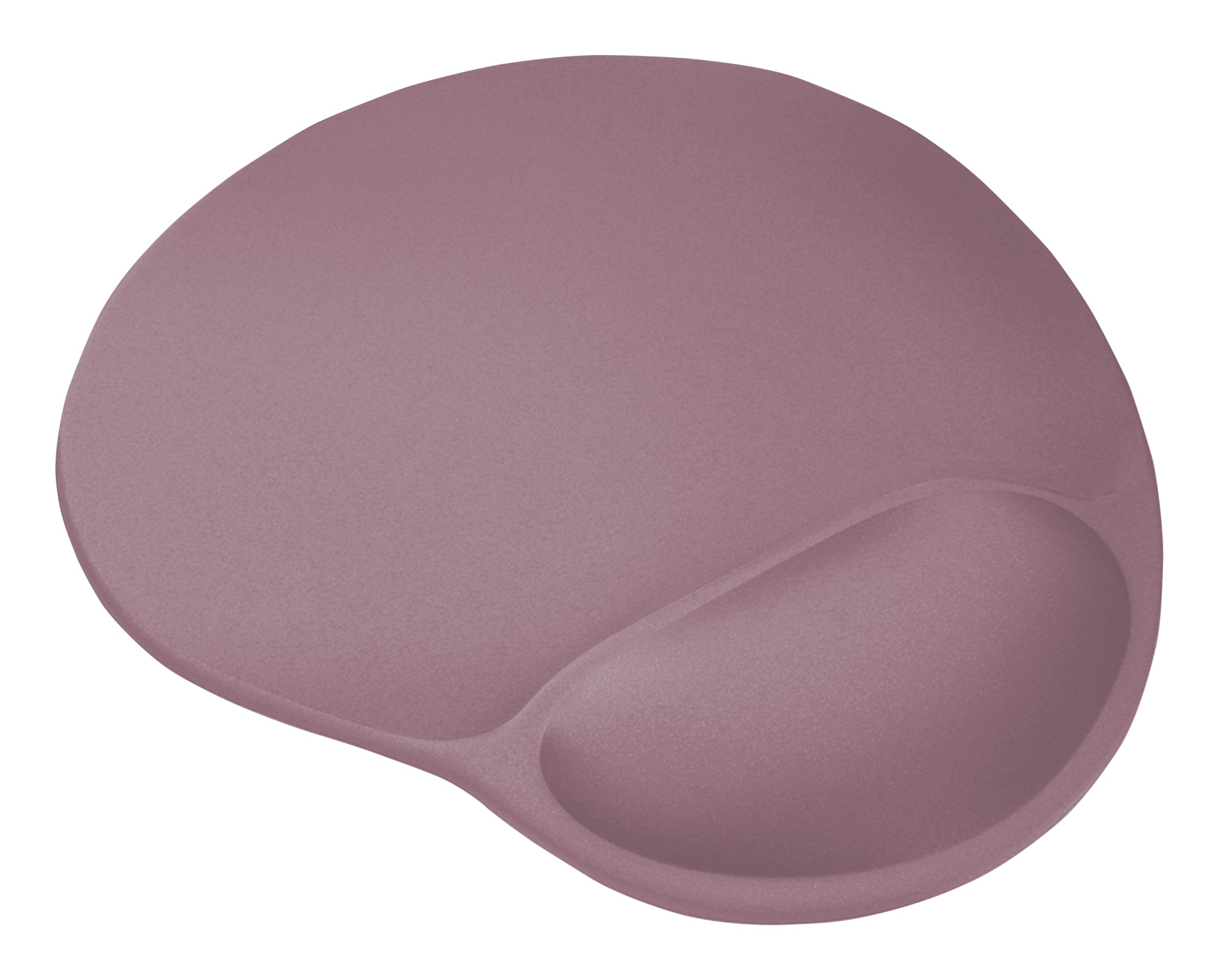 Trust Bigfoot – Mauspad mit Handgelenkauflage – S – Gel – Pink – 230 × 236 mm