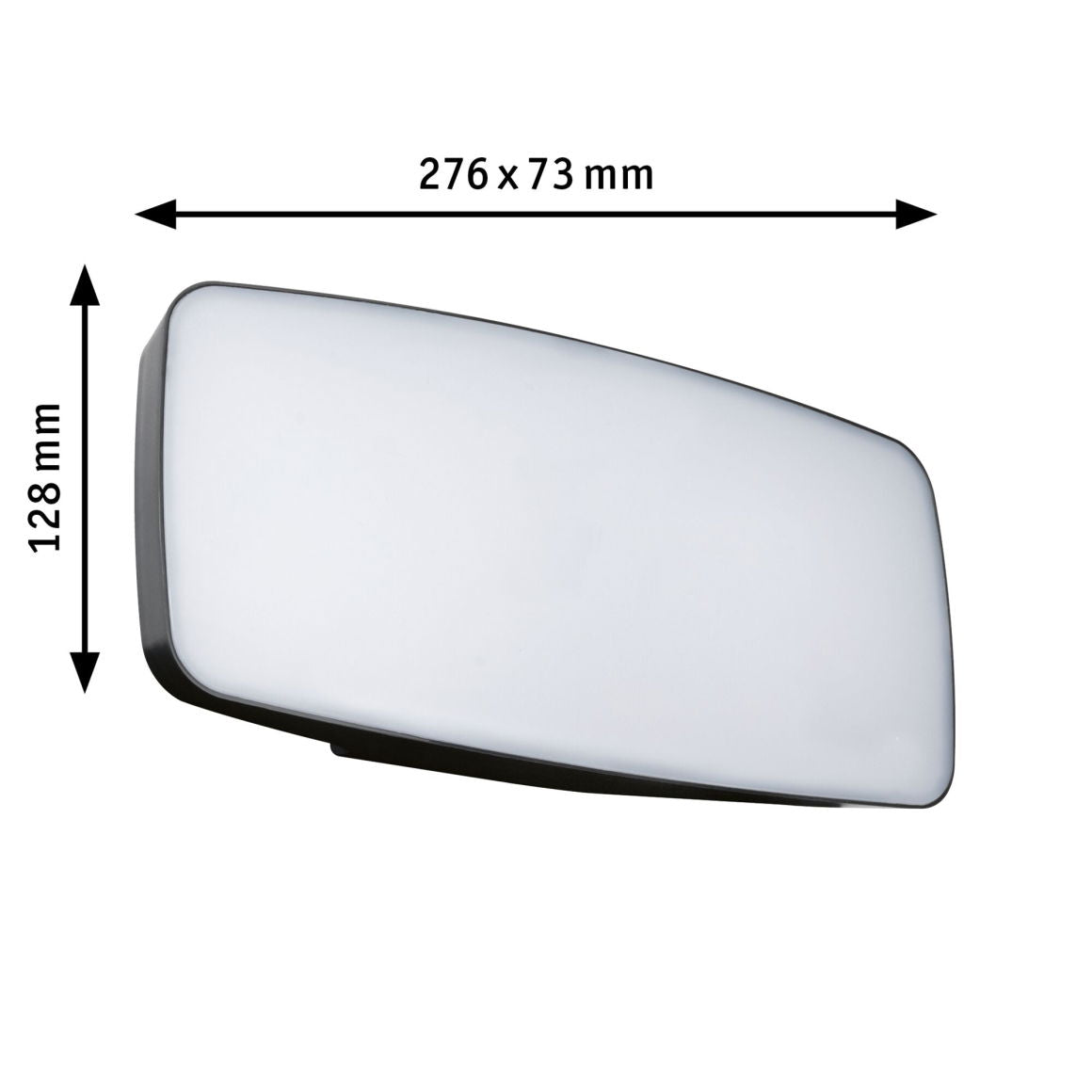 Paulmann Aussenwandleuchte – 2200–3000 K, IP44, Netzbetrieb, ZigBee 3.0, dimmbar, Anthrazit, Kunststoff
