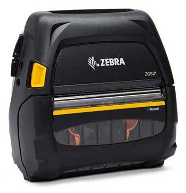 Zebra ZQ521 – Mobiler Handdrucker, Thermodirekt, bis 113 mm, 203 × 203 dpi, USB, WLAN, Bluetooth
