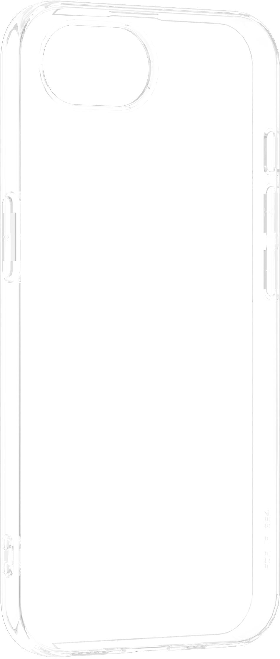 eSTUFF INFINITE (GRS) VIENNA Backcover – für iPhone, recyceltes TPU, transparent, GRS-zertifiziert