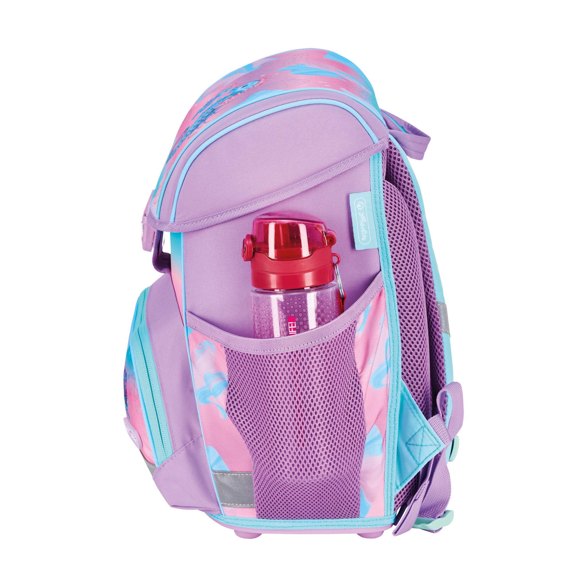 Herlitz Loop Plus – Schulrucksack-Set, Ocean Lights, 17 l, 31×37×22 cm