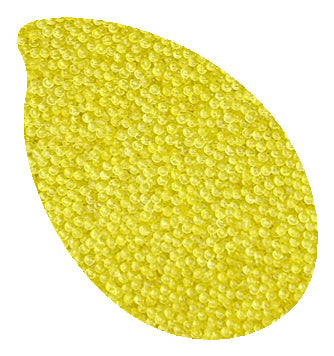 Reslin Glasperlen – Gelb – Ø 1,4 mm – 500 g