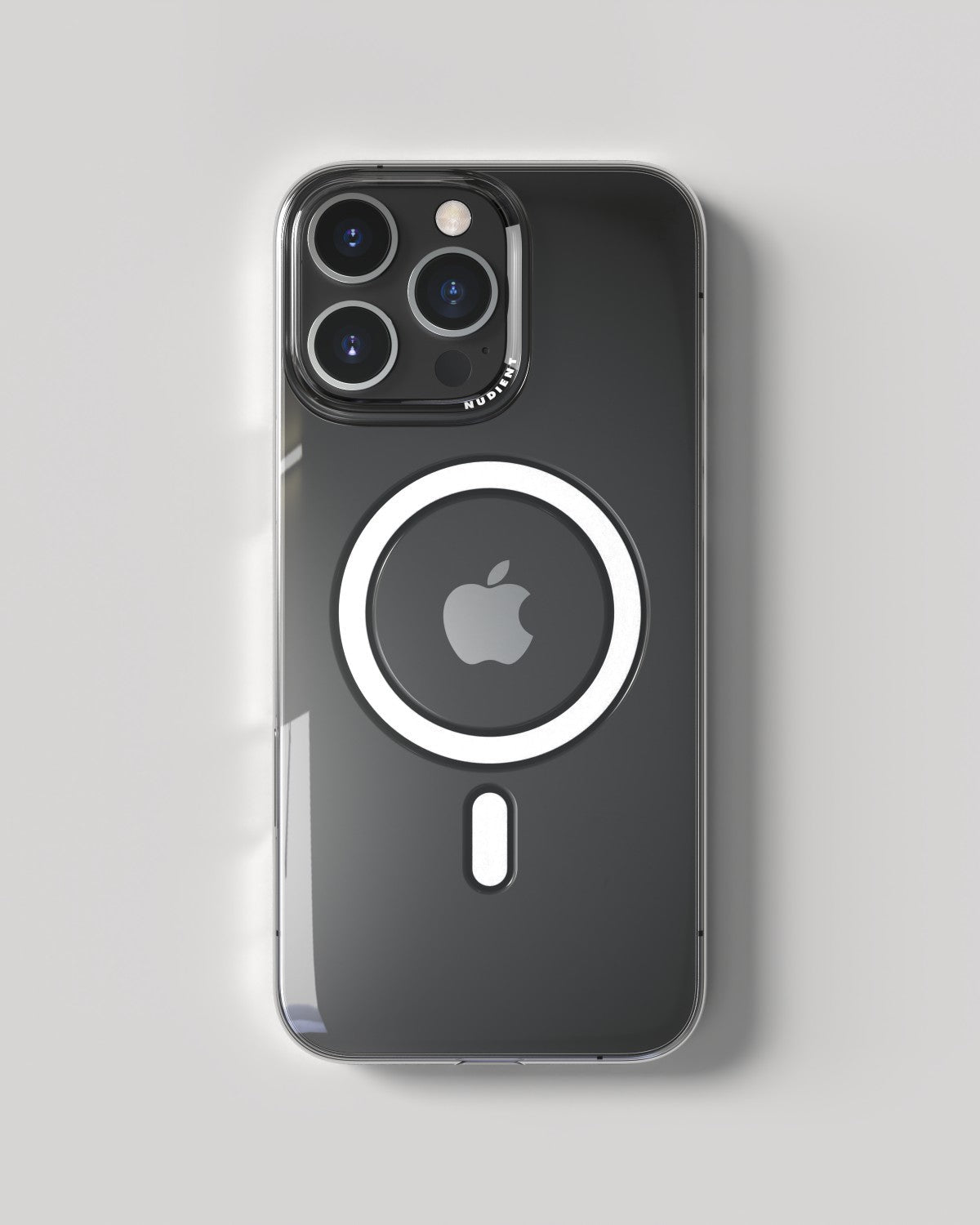 Nudient Backcover – für Apple iPhone 16 Pro Max – MagSafe, Kunststoff, Transparent