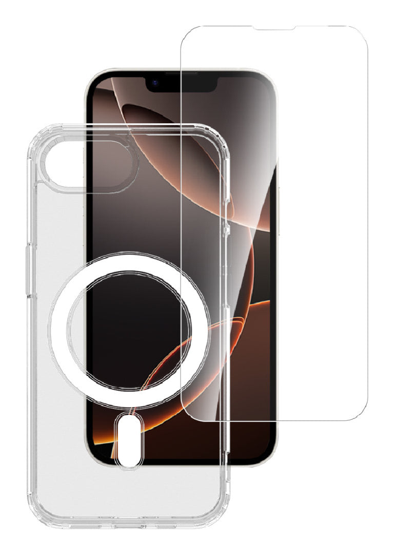 4smarts Displayschutz (Folie), Case Friendly – für iPhone 16e – mit Applikator