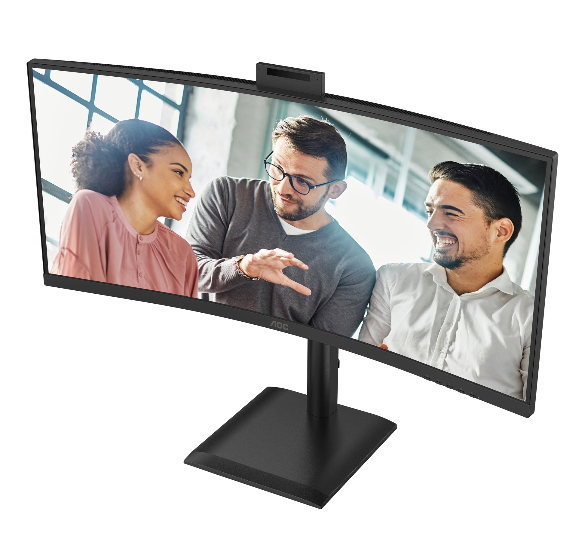 AOC CU34E4CW – Monitor, 34", 3440 × 1440 (UWQHD), VA, 120 Hz, 300 cd/m²