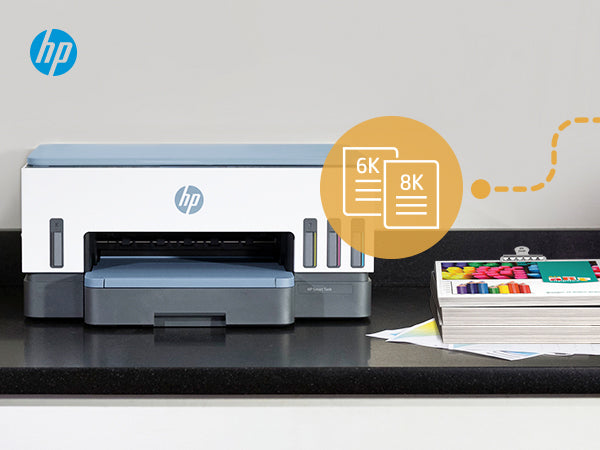 HP Smart Tank 7007 – Farbtintenstrahl-Multifunktionsdrucker, A4, 3-in-1, Duplex, WLAN, AirPrint, Mopria