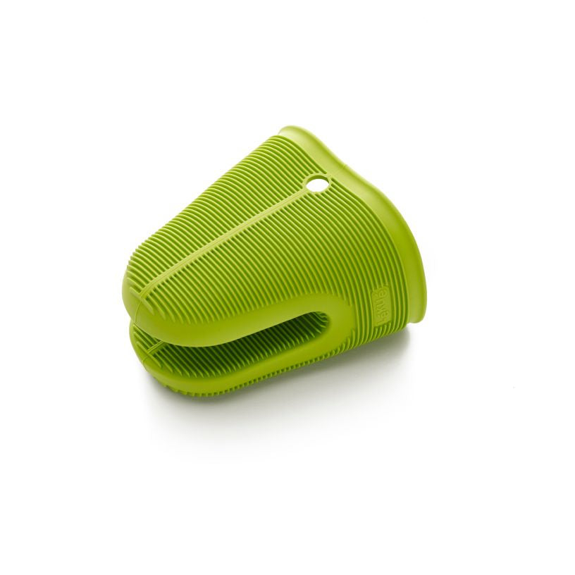 Lékué Ofenhandschuh, 8,8 × 12 × 13,5 cm, Silikon, Grün, hitzebeständig bis 220 °C