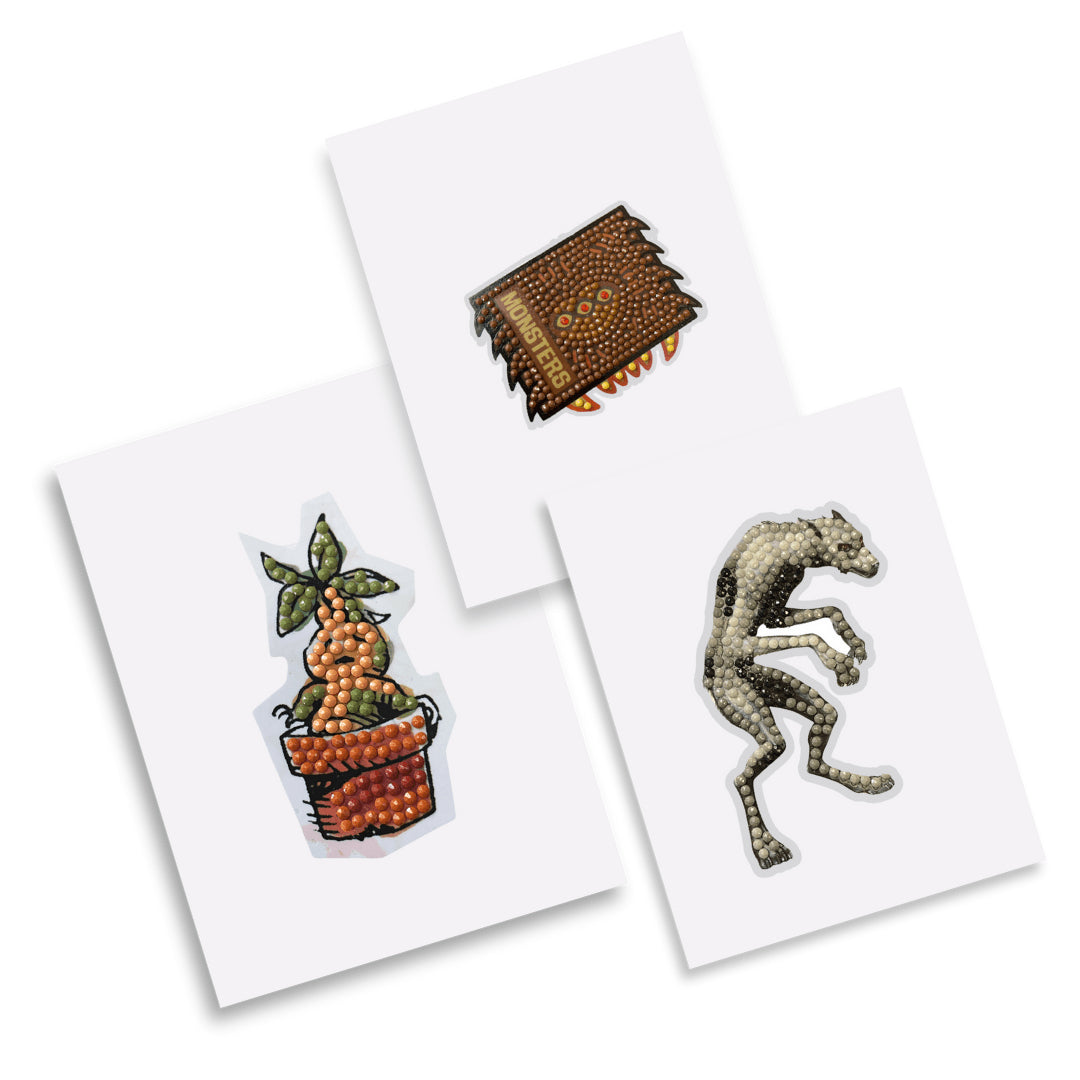 CRAFT Buddy Crystal Art – Sticker-Set – Harry Potter – ab 6 Jahren