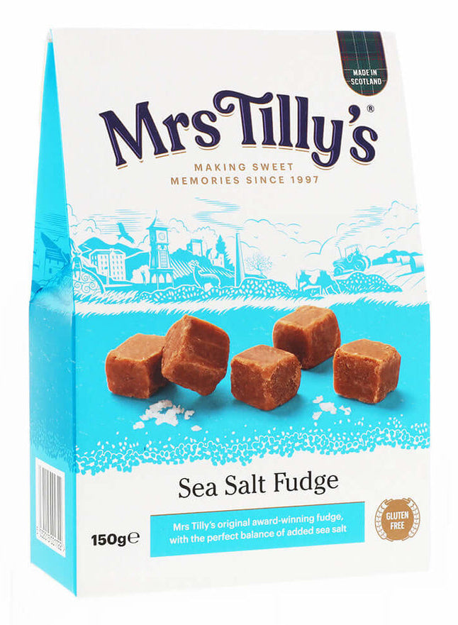 Mrs Tilly's Sea Salt Fudge Bonbons – Karamell mit Meersalz – 150 g