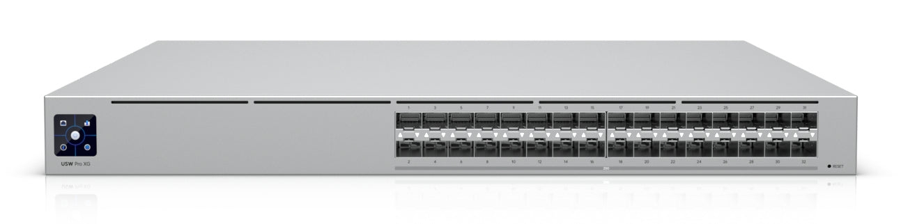 Ubiquiti Managed Switch – 32×SFP28, L2/L3, 1U