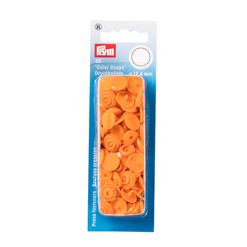 Prym Ösen Ø 12,4 mm – Polyoxymethylen (POM), grau, 30 Stück