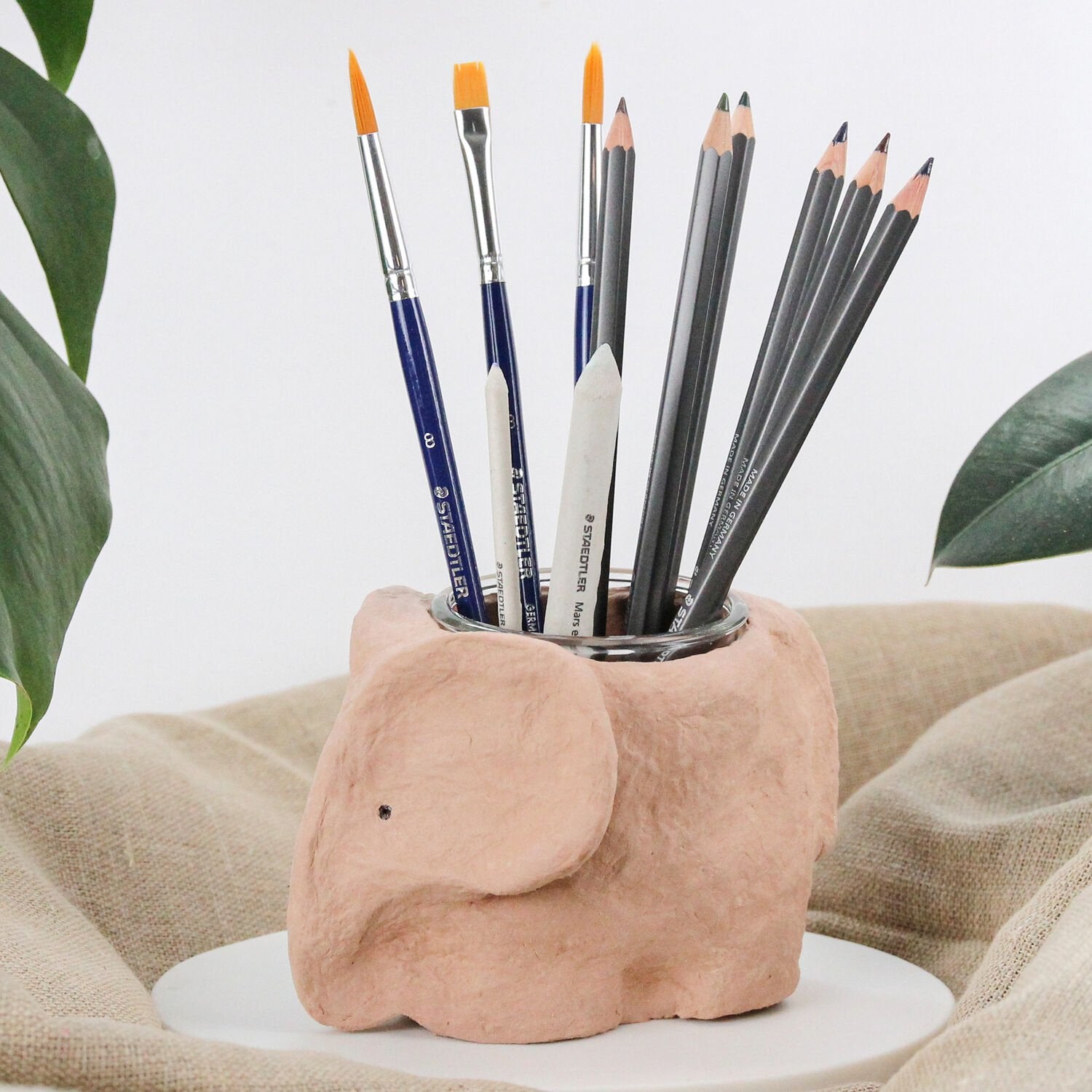 Staedtler Modelliermasse, lufthärtend, braun, 350 g, 1 Stk.