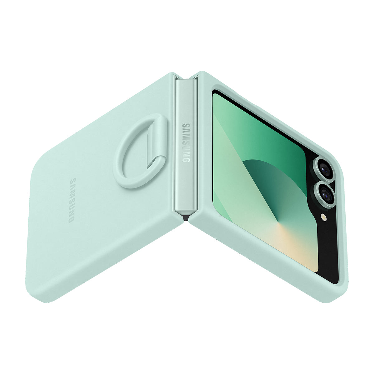 Samsung Backcover – für Samsung Galaxy Z Flip6 – Mint – Silikon