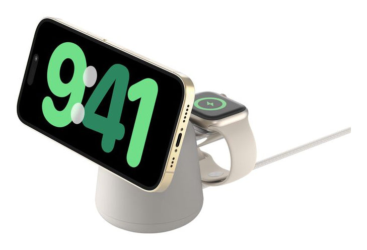 Belkin BOOST CHARGE PRO Magnetische Ladestation – 15 W, Qi, 2-in-1