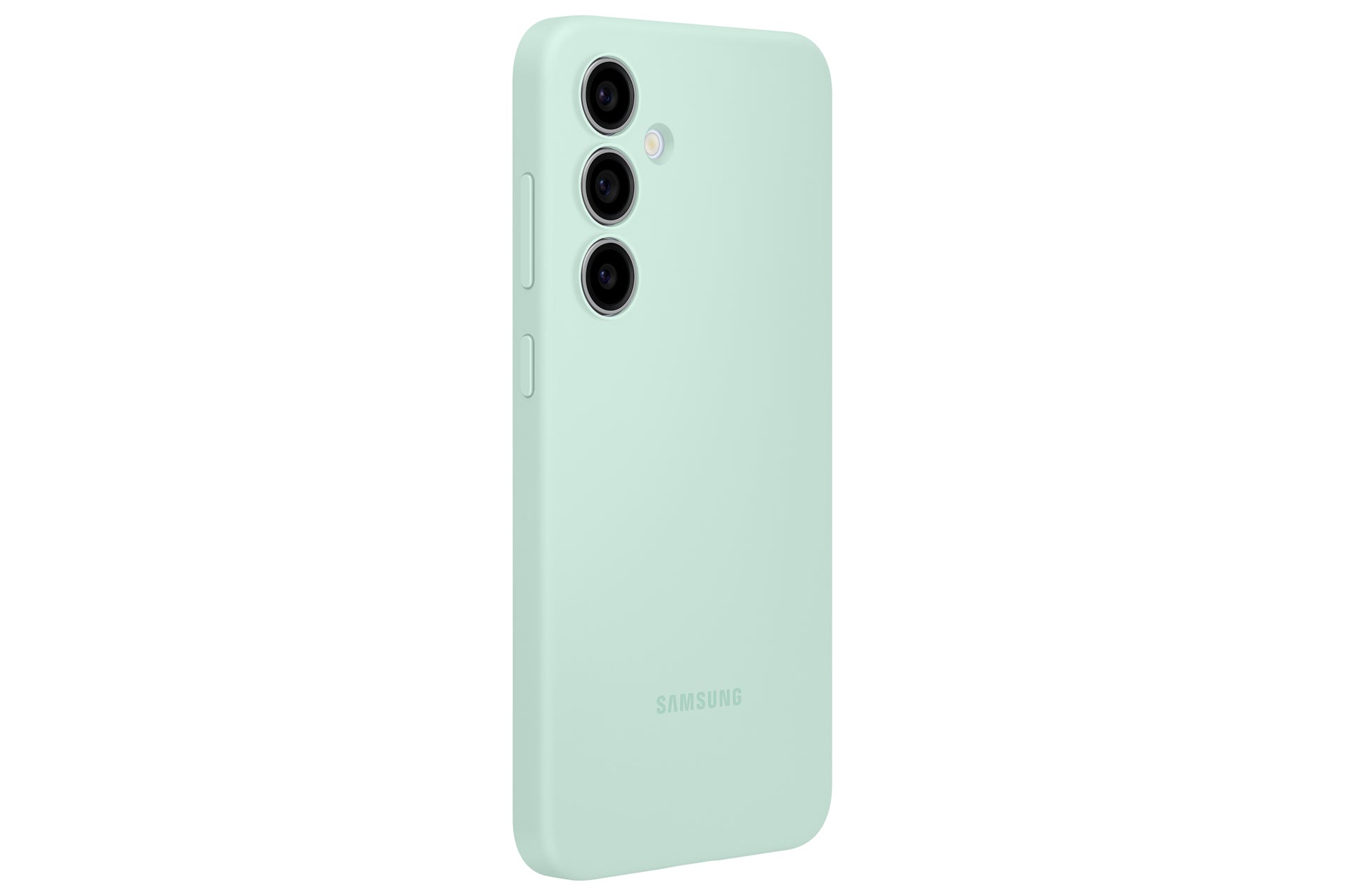Samsung Backcover – für Samsung Galaxy S24 FE – Mint – Silikon, stossfest