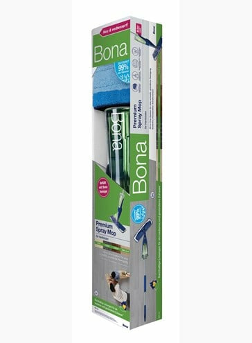 Bona CA202020012 – Sprühwischer-Set – Wischbreite 10,5 cm, Sprühfunktion, Blau