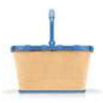 Reisenthel Stofftasche Polyester, Blau, 480×290×280 mm