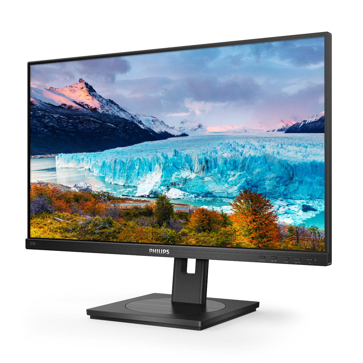 Philips 272S1AE/00 – Monitor, 27" Full HD (1920 × 1080), IPS, 75 Hz, 300 cd/m², VESA 100 × 100, Schwarz