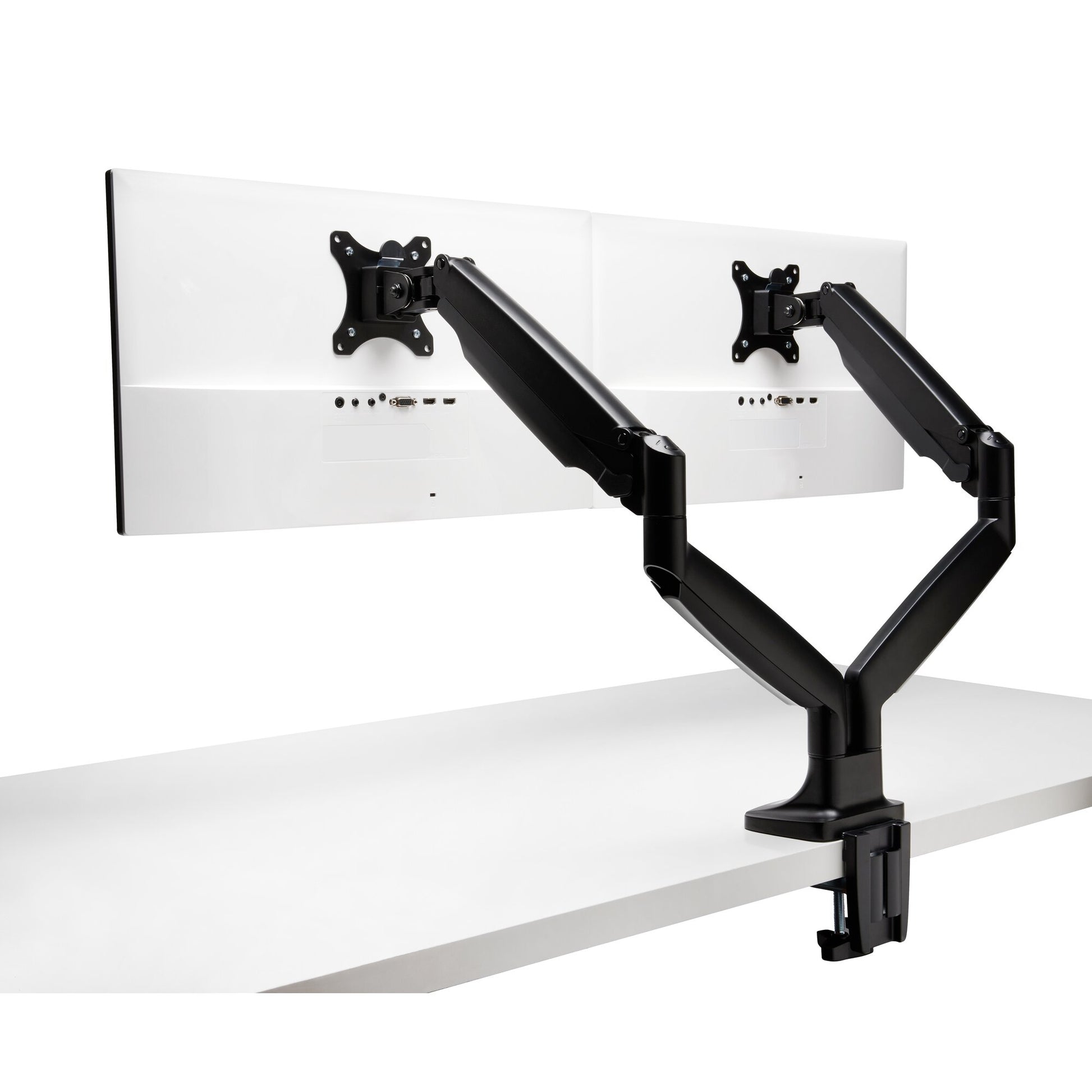Kensington One Touch SmartFit – Monitorarm, 2 Monitore, Tischklemme, bis 34", VESA 75 × 75/100 × 100 mm, 9 kg