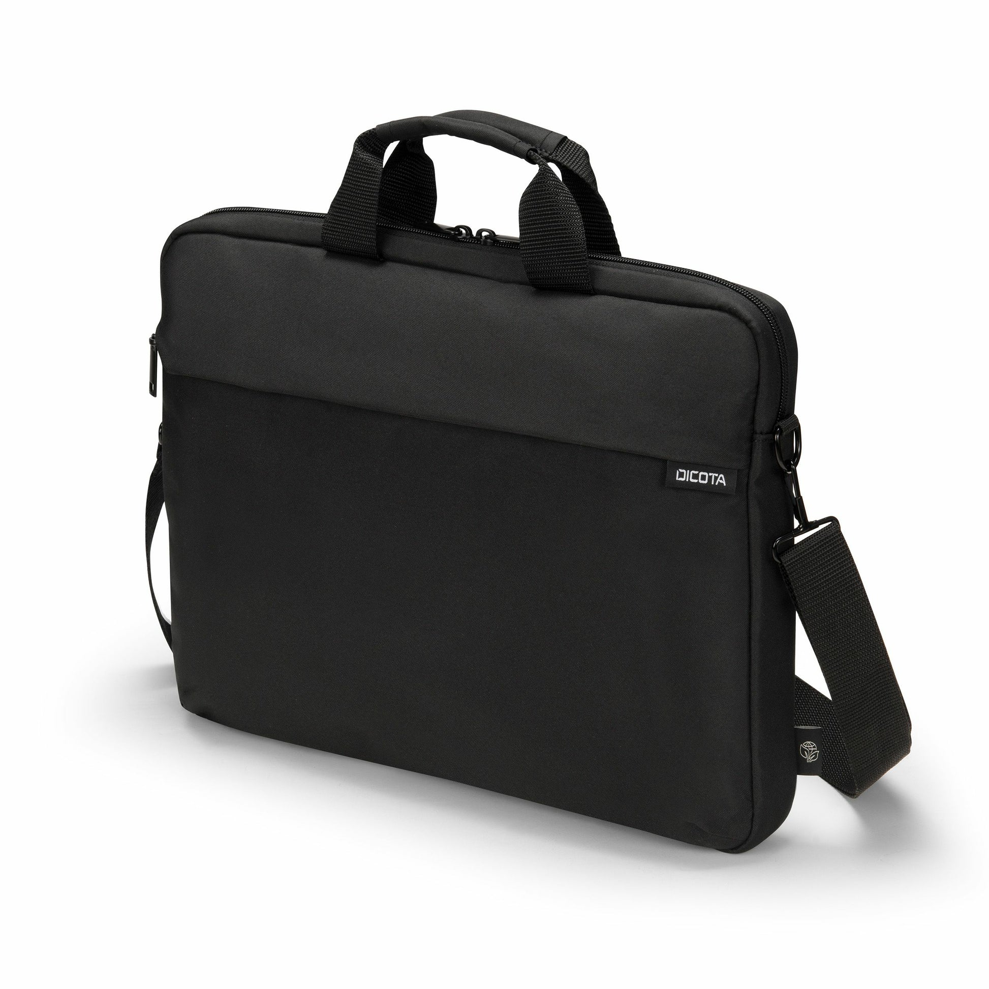 DICOTA Slim Case ONE Notebook-Tasche für Notebooks bis 12,5" – Stossfest, Schwarz