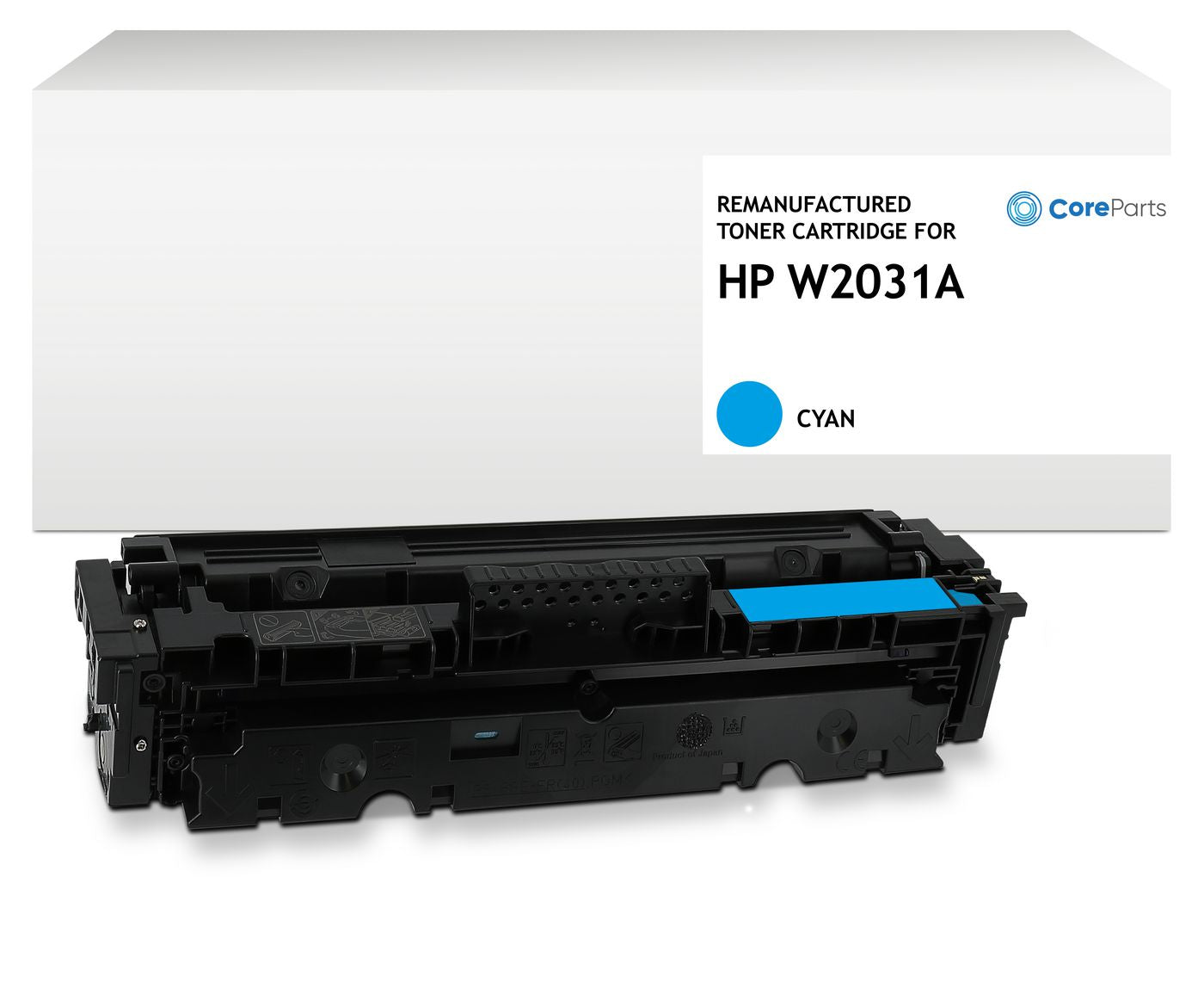 CoreParts Toner – cyan – für HP