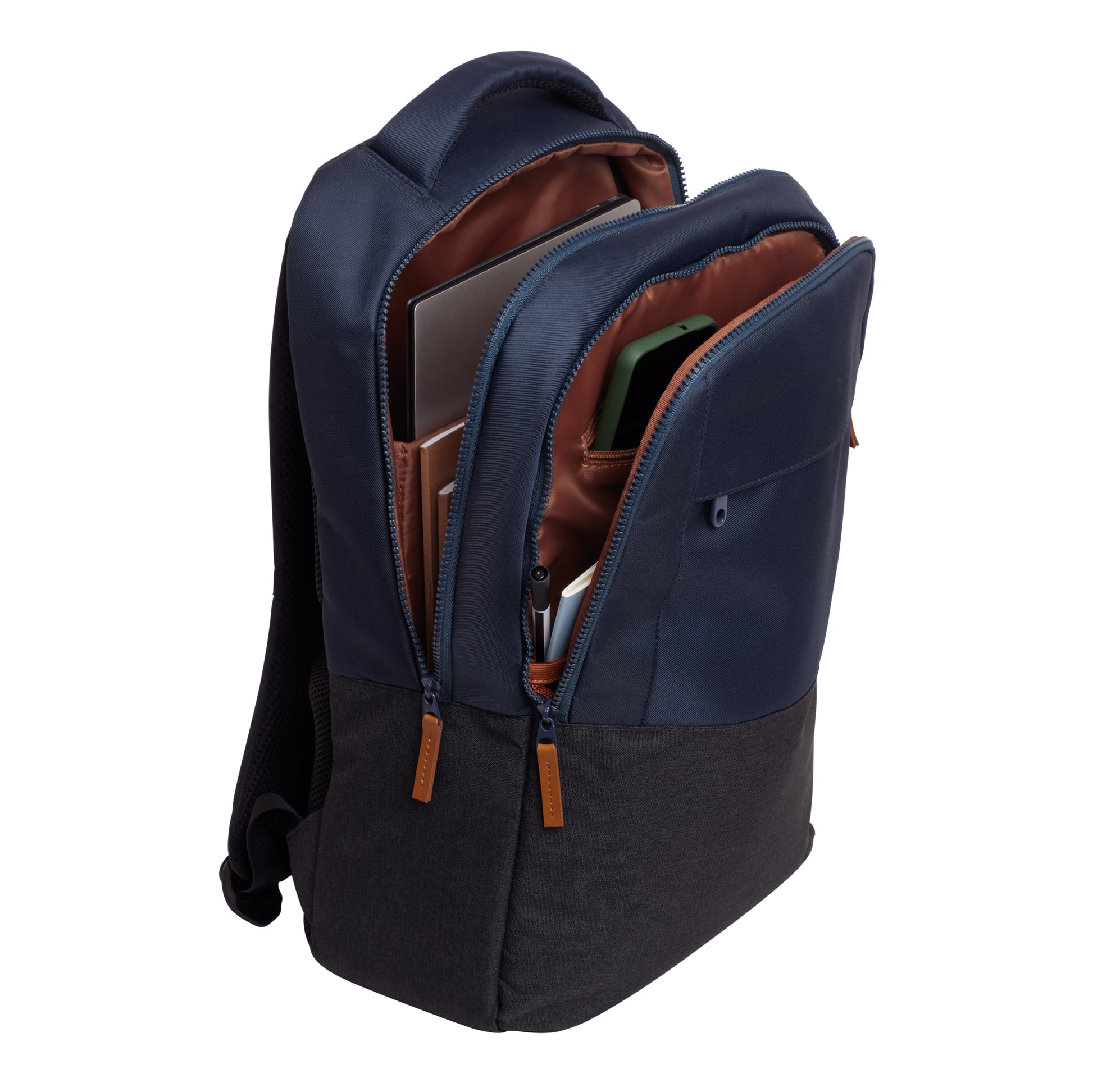 Trust Lisboa Notebook-Rucksack – für Notebooks bis 16", 23 l, recyceltes PET (rPET), blau