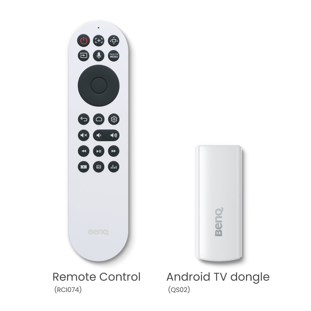 BenQ X500i, LED-DLP-Projektor – Ultra HD 4K, 2200 ANSI-Lumen, Kurzdistanz, Android TV, 16:9