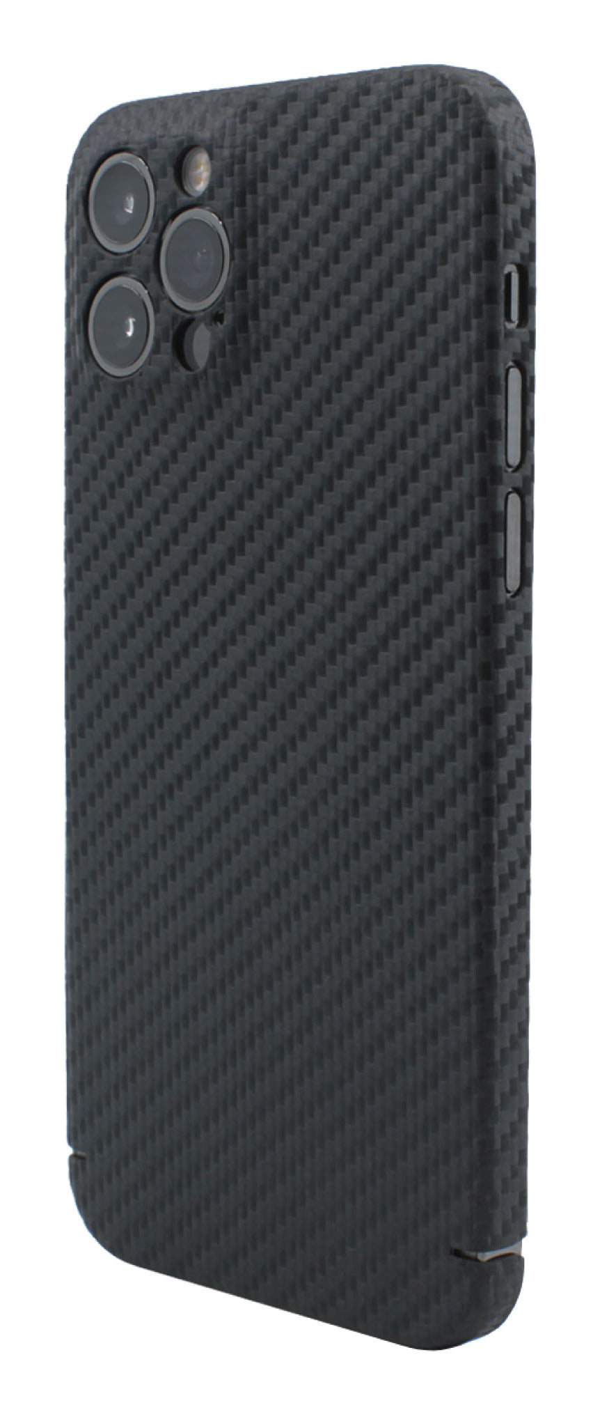 Nevox – Backcover Carbon Serie – für Apple iPhone 15 Pro – schwarz – Aramidfasern, MagSafe-kompatibel