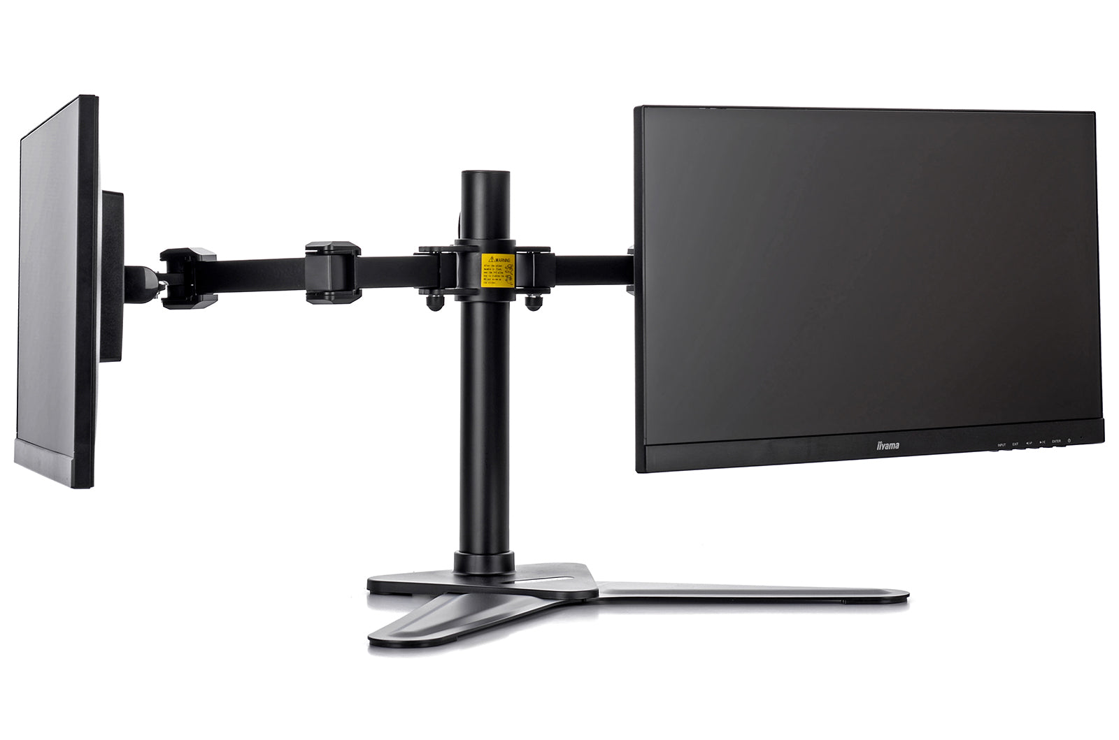 iiyama Monitorarm, Dual, Standfuss, bis 30", VESA 100 × 100 mm, 10 kg