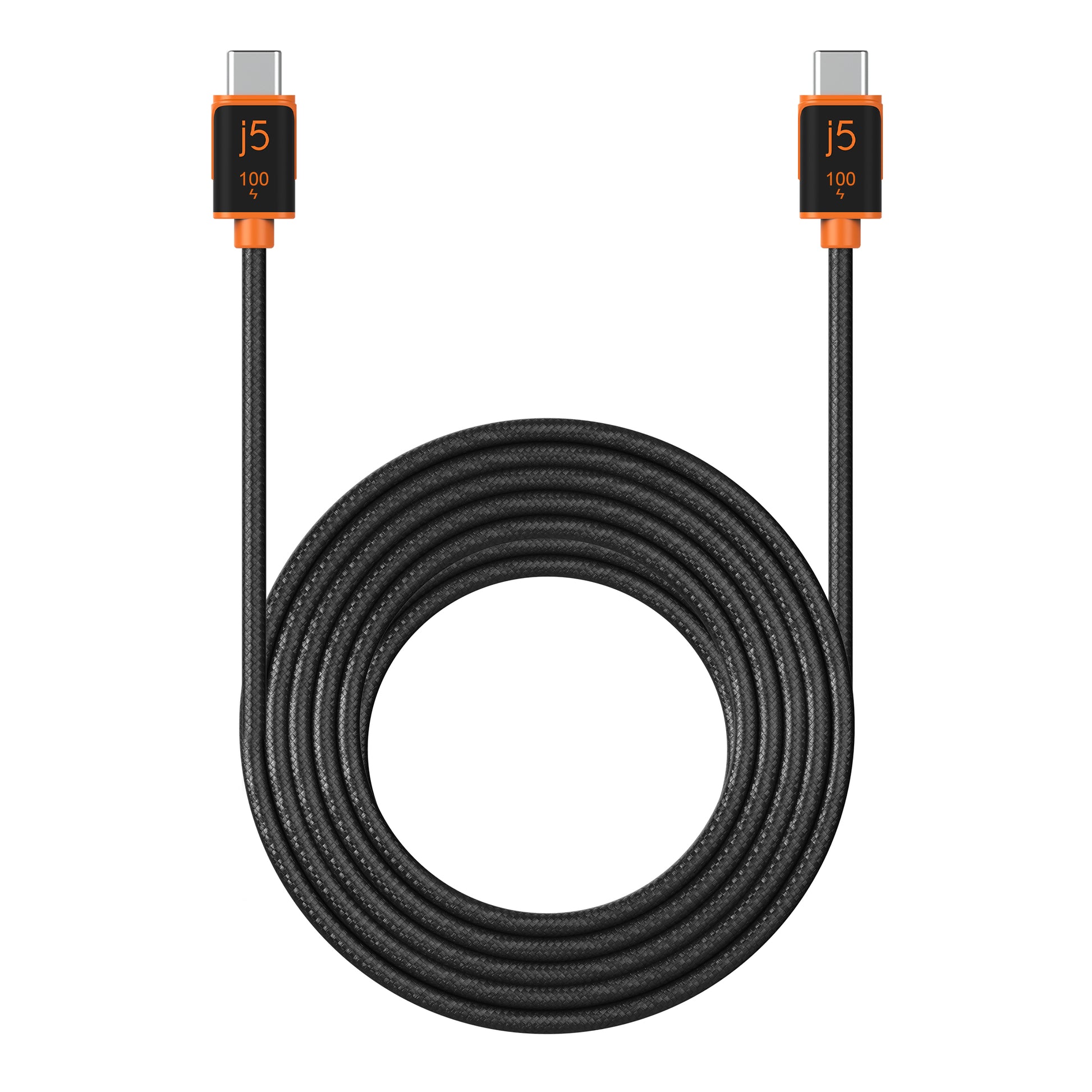 j5create USB-Kabel, USB-C, 3 m, Lade-/Datenkabel