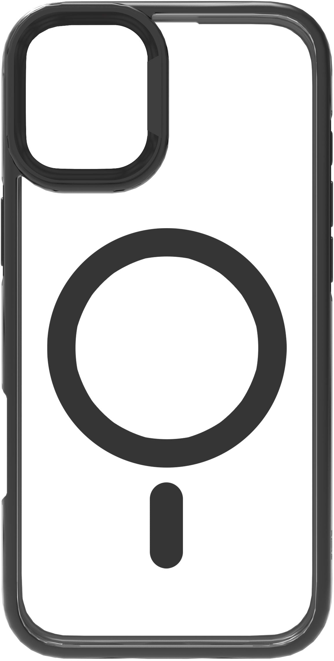 eSTUFF INFINITE (GRS) HELSINKI Backcover – für Apple iPhone 16 Plus, mit Ständer, PC+TPU, Transparent