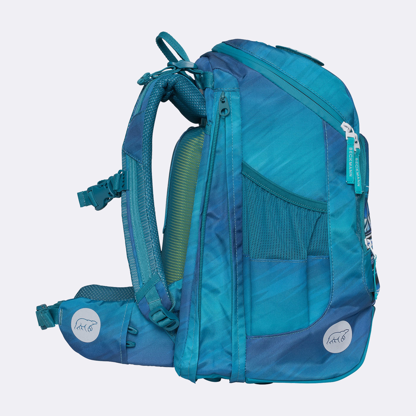 Beckmann Schulrucksack Active Air FLX – 6-teilig – Racing