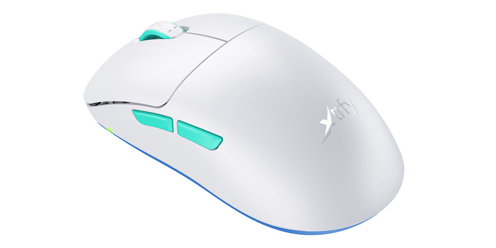 CHERRY XTRFY M8 – Gaming-Maus – Kabellos (2,4 GHz), 26000 DPI, Rechts, Weiss