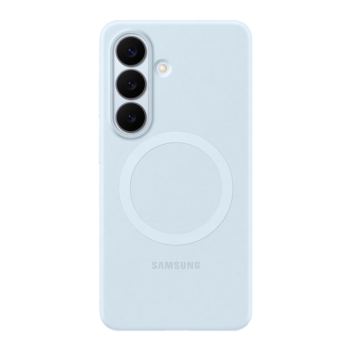 Samsung Holster – für Samsung Galaxy S26, MagSafe, Silikon, Hellblau