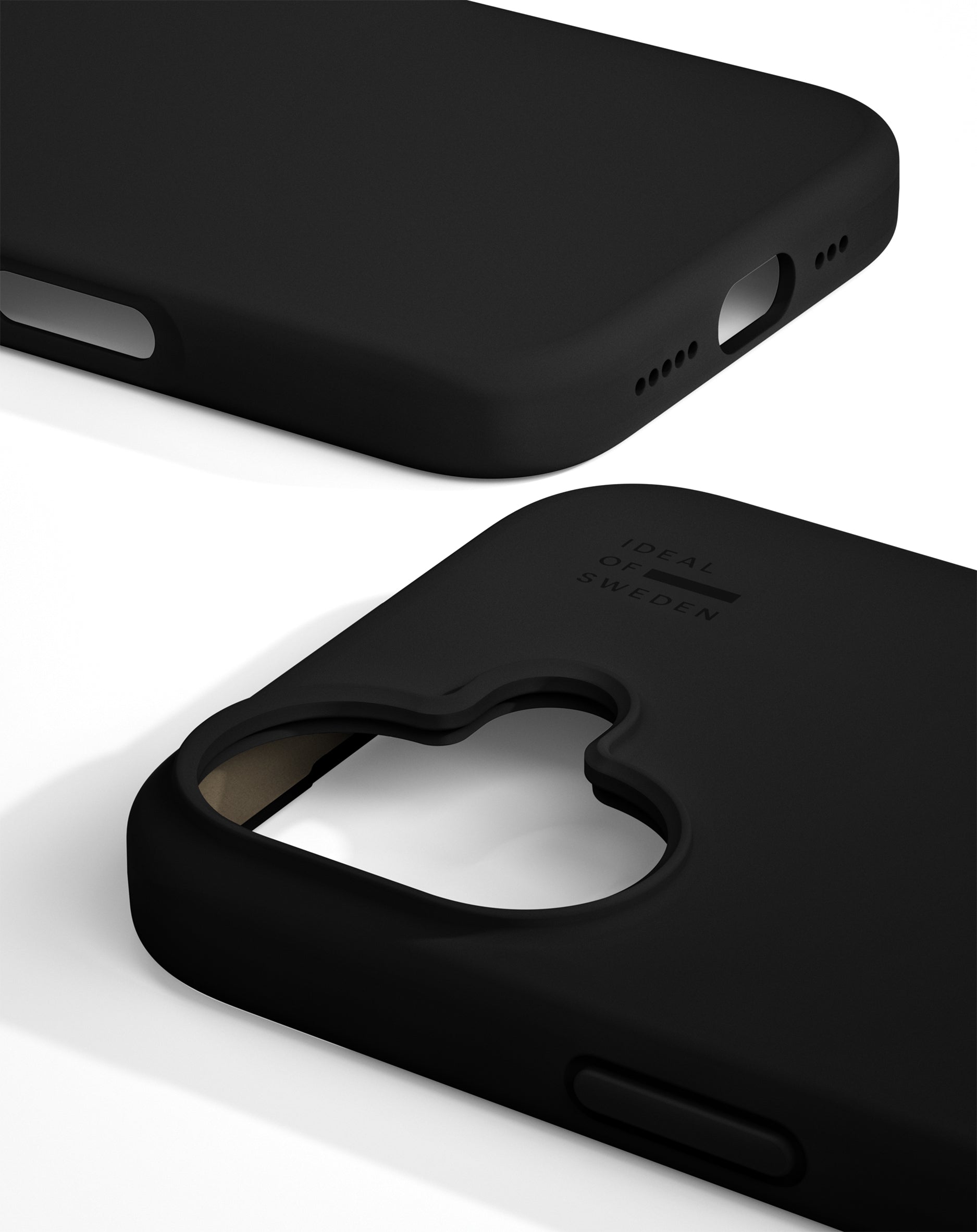 iDeal of Sweden Backcover – für Apple iPhone 16 Plus, MagSafe, Silikon, Schwarz, bis 1,52 m sturzsicher