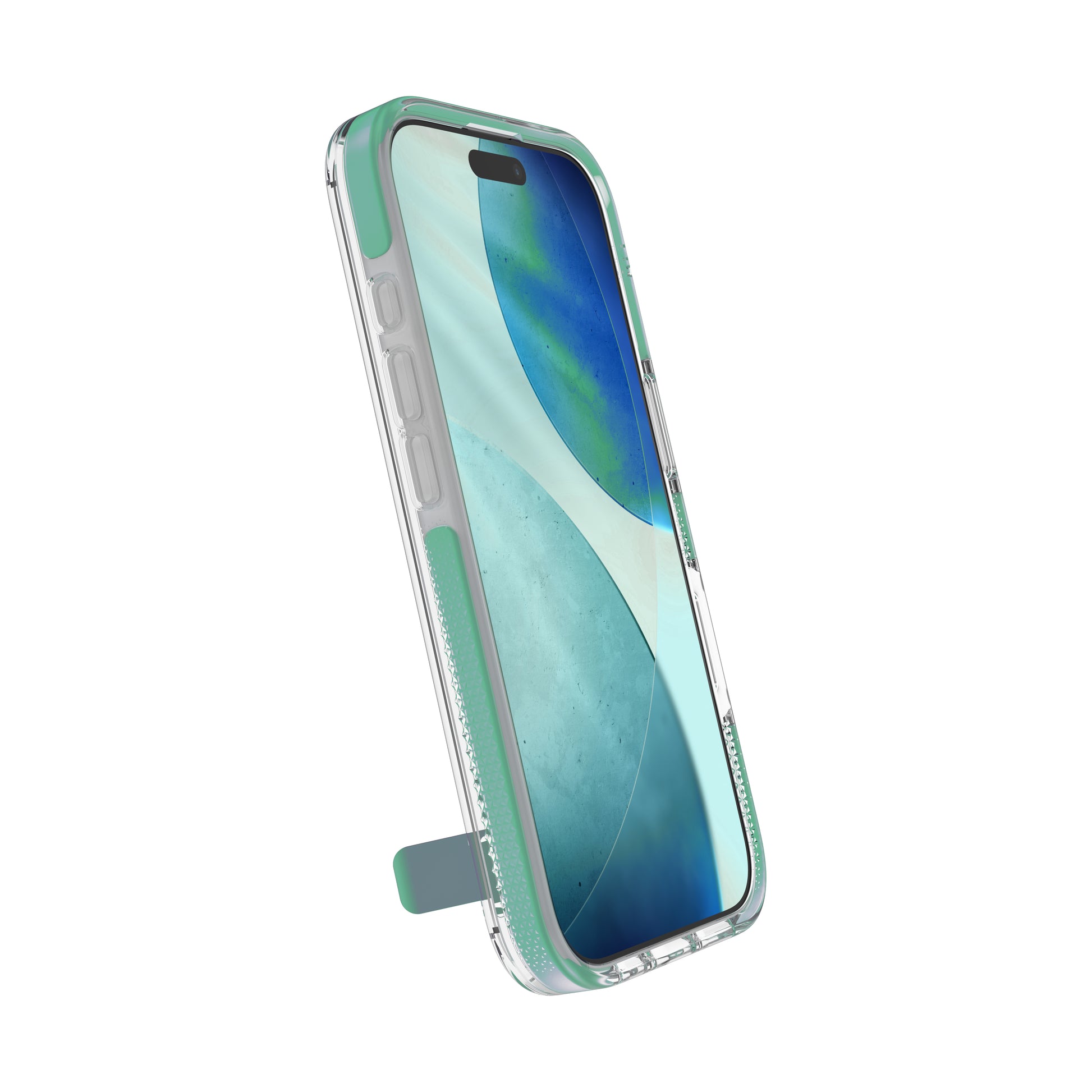 ZAGG Santa Cruz Snap Backcover – für Apple iPhone 17, MagSafe, mit Ständer, Graphen, Grün, bis 4 m Sturzsicher