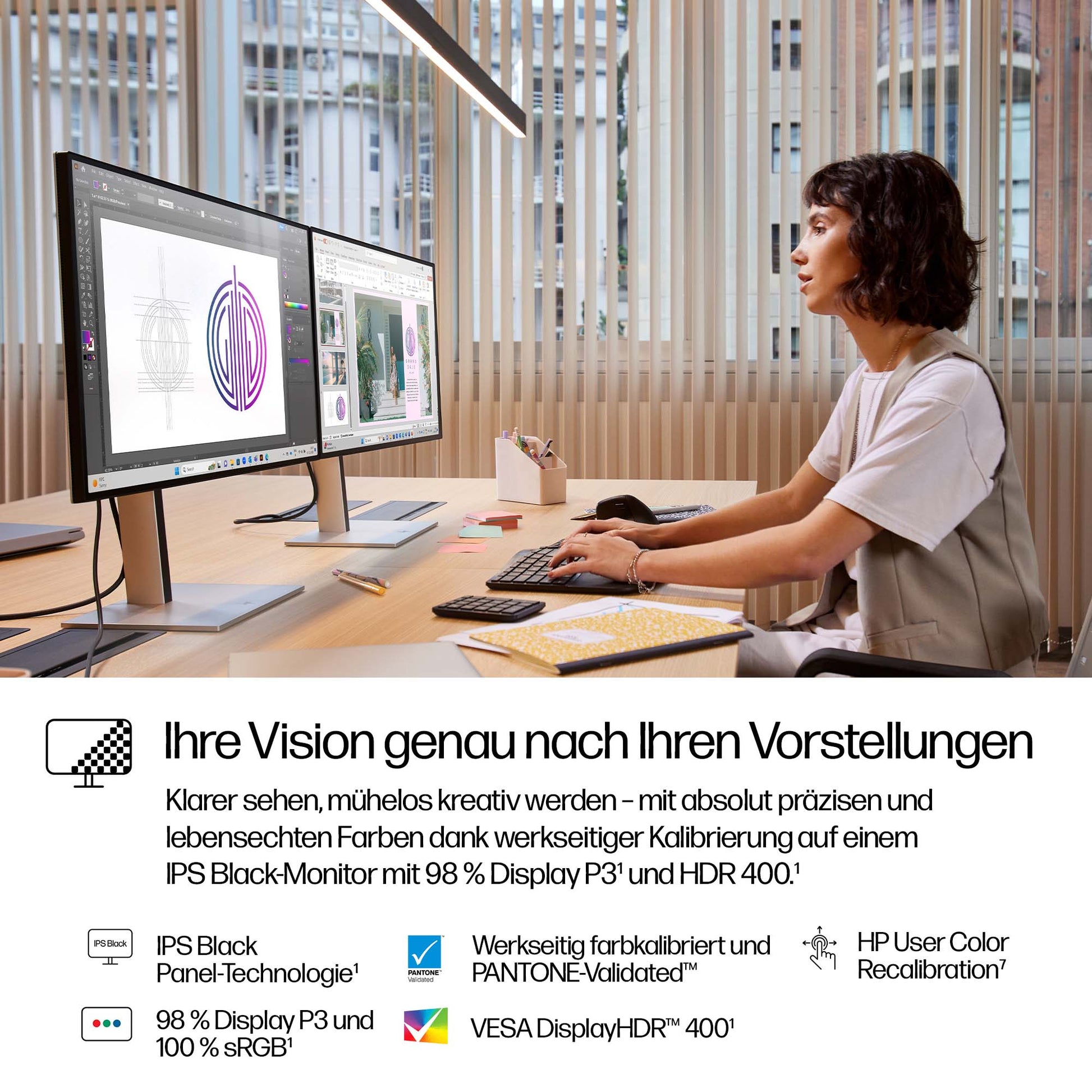 HP Series 7 Pro 727pu – Monitor, 27" WQHD (2560 × 1440), Thunderbolt 4
