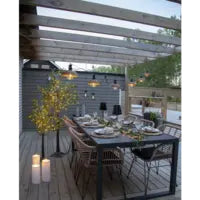 Star Trading LED-Kerze Aussen – 37,5 cm, 0,13 W, Warmweiss, IP44, Batteriebetrieb (3×AA), Timer, Weiss