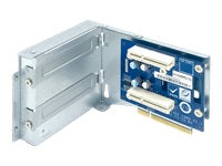 QNAP RISERCARDMOD X73AU I/O-Adapter – PCIe 3.0 x8 → 2× PCIe 3.0 x4, kurze Bauhöhe 2U