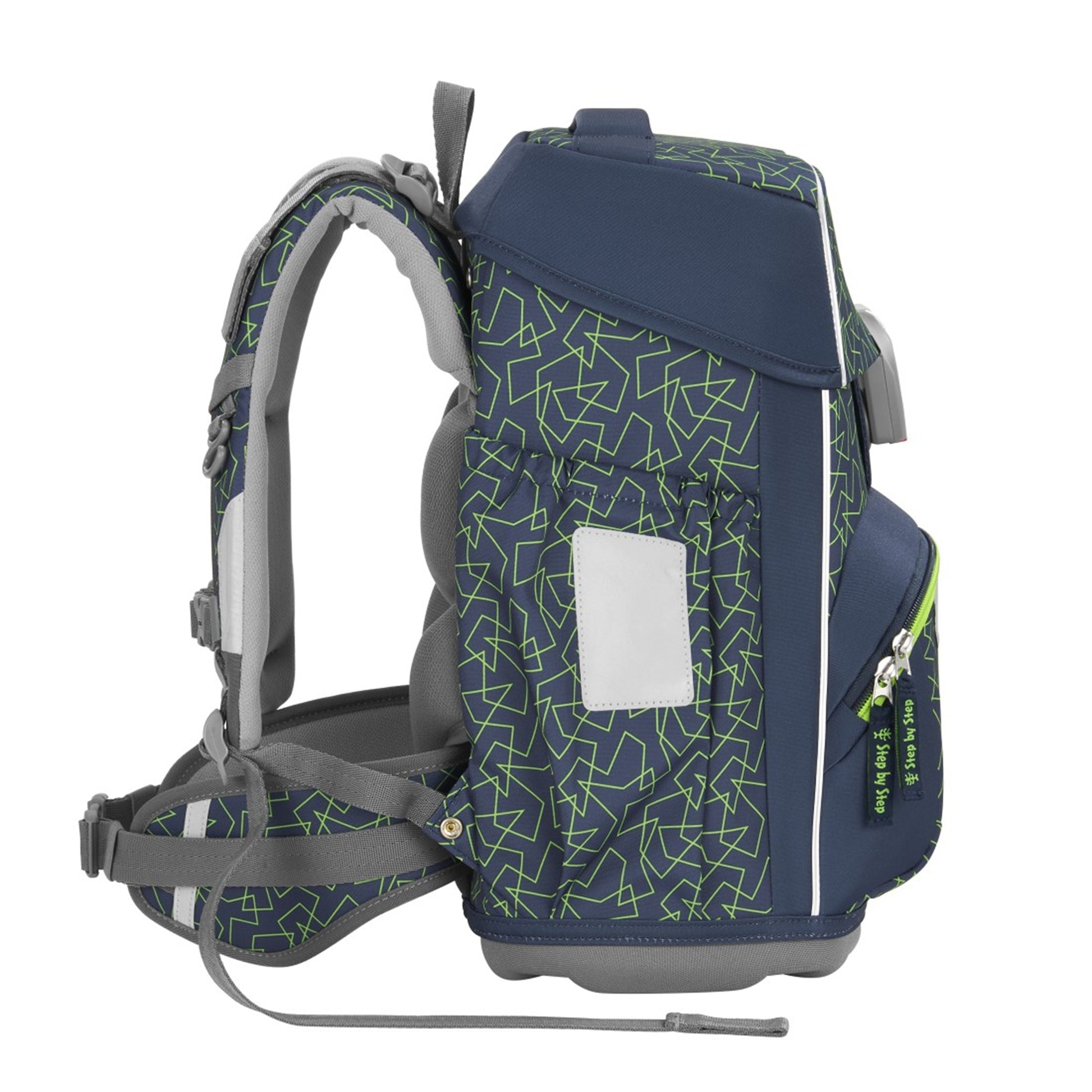 Step by Step Magic Mags Zubehörset – 4-teilig – Green Geometric – Recycelte Materialien