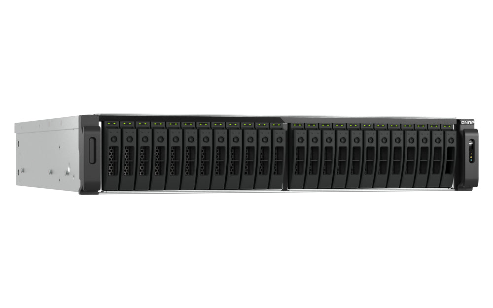 QNAP TS-h3077AFU-R7-64G NAS – 64 GB RAM, 30 Einschübe, 3U